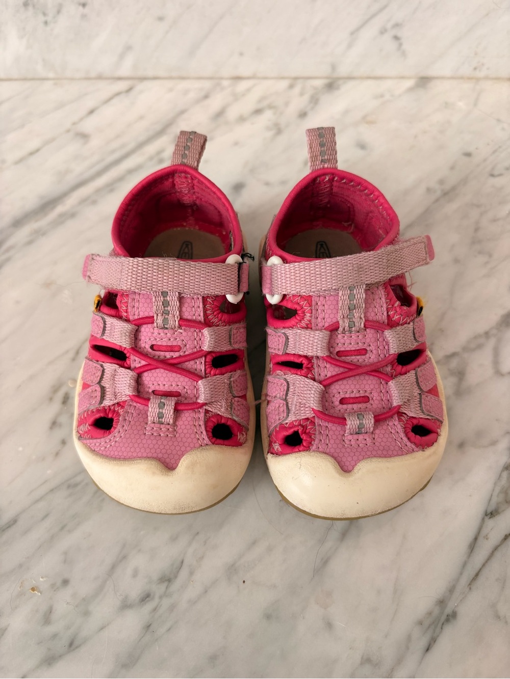 Keen Knotch Creek Toddler Outdoor Closed-Toe Sandals Pink